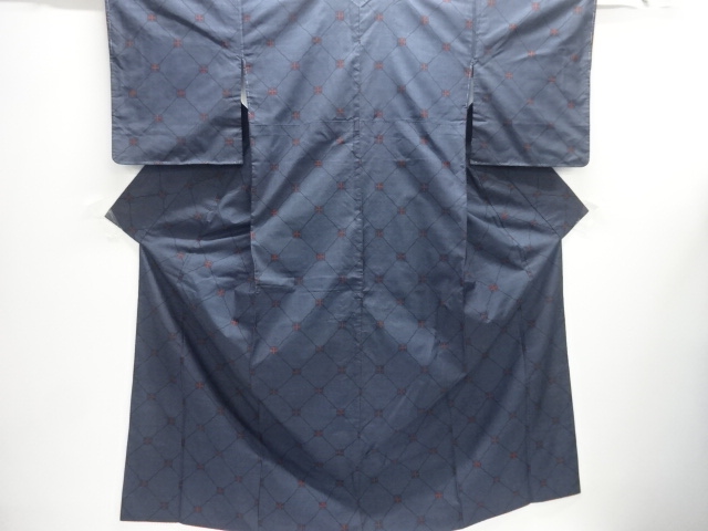 Japanese Kimono / Tsumugi Omeshi Silk